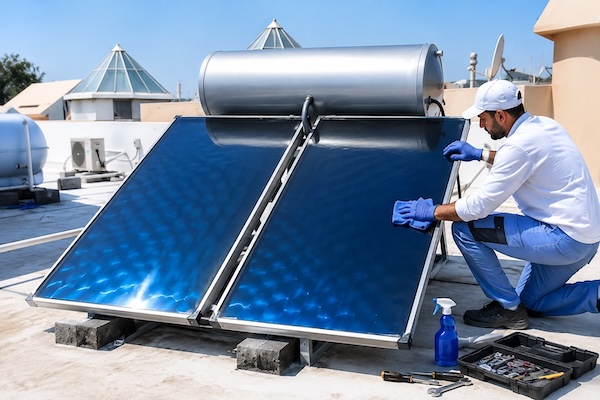 solar water heater maintenance uae